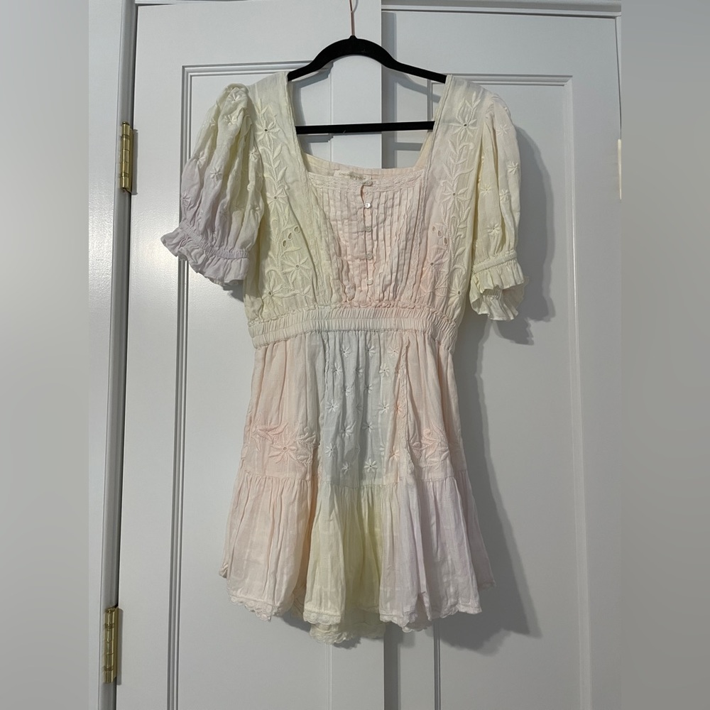 tie dye tomasina mini LoveShackFancy Dress